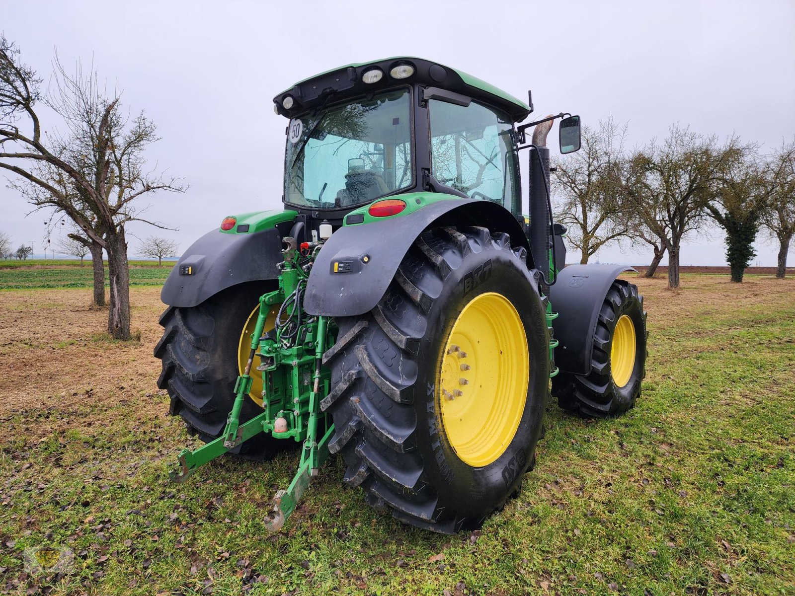 Traktor typu John Deere 6210 R Autopowr AutoTrac, Gebrauchtmaschine w Willanzheim (Zdjęcie 9)