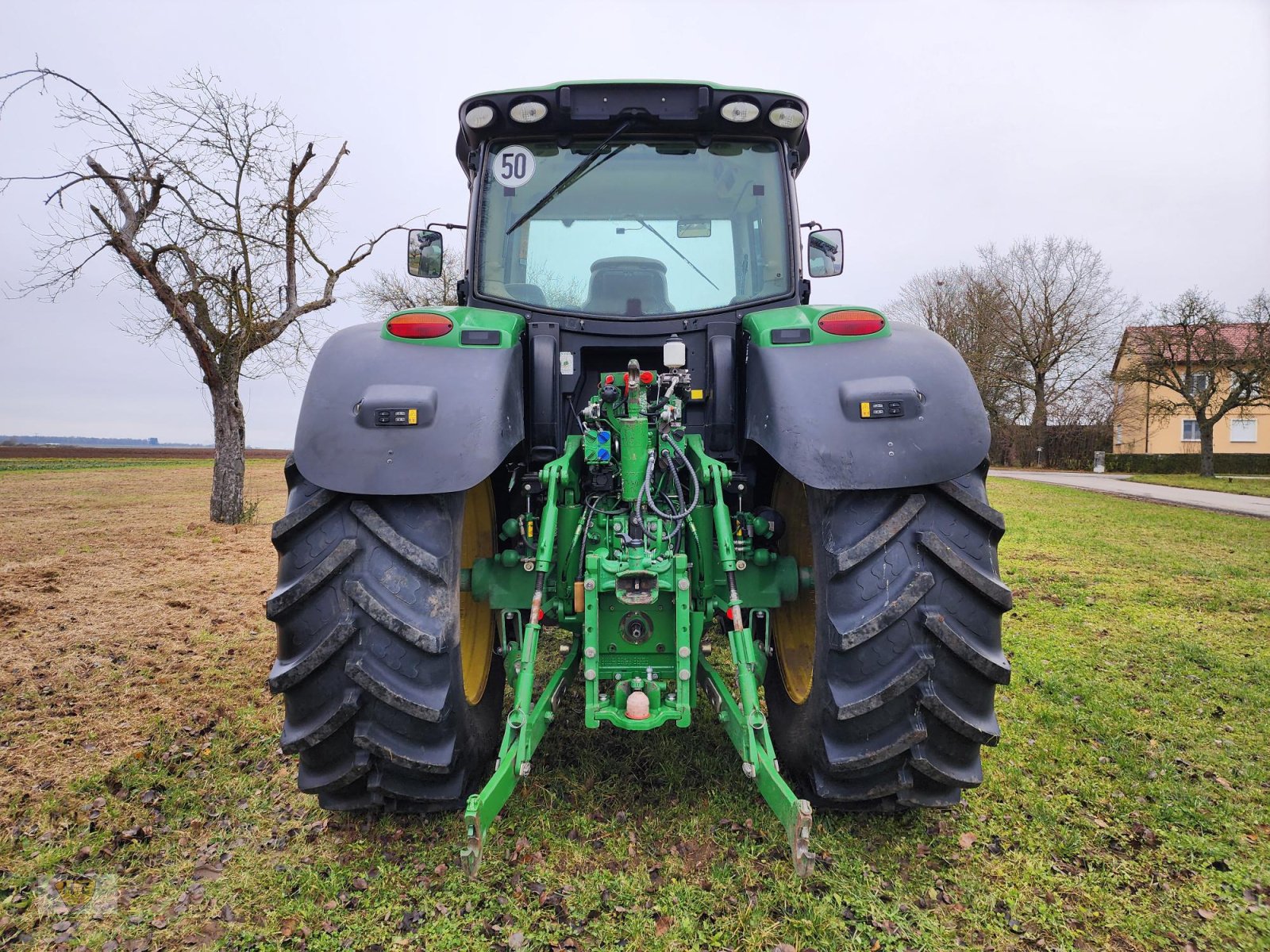 Traktor typu John Deere 6210 R Autopowr AutoTrac, Gebrauchtmaschine w Willanzheim (Zdjęcie 10)