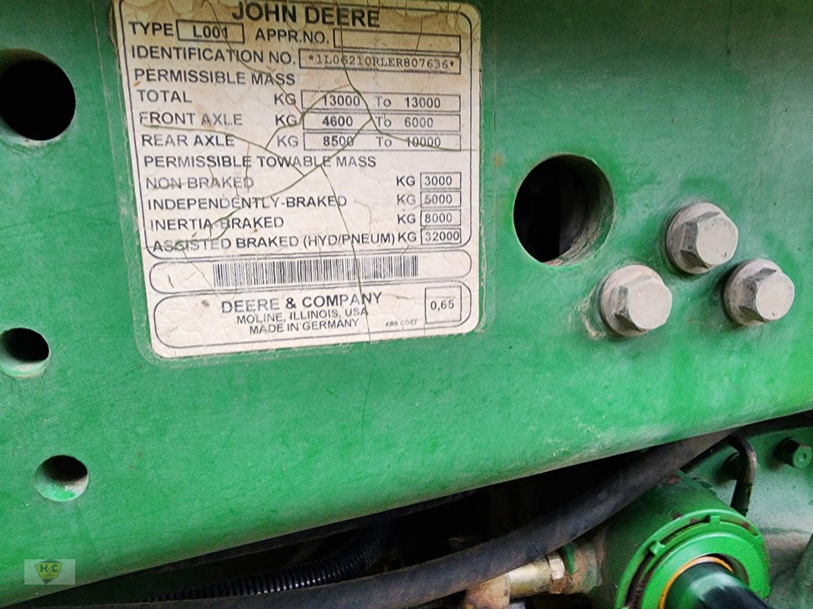 Traktor typu John Deere 6210 R Autopowr AutoTrac, Gebrauchtmaschine w Willanzheim (Zdjęcie 17)