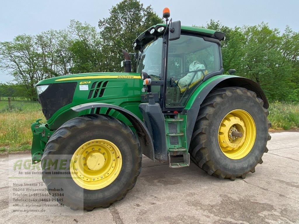 Traktor типа John Deere 6210 R, Gebrauchtmaschine в Weißenschirmbach (Фотография 2)