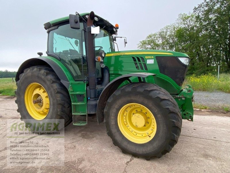 Traktor типа John Deere 6210 R, Gebrauchtmaschine в Weißenschirmbach (Фотография 1)