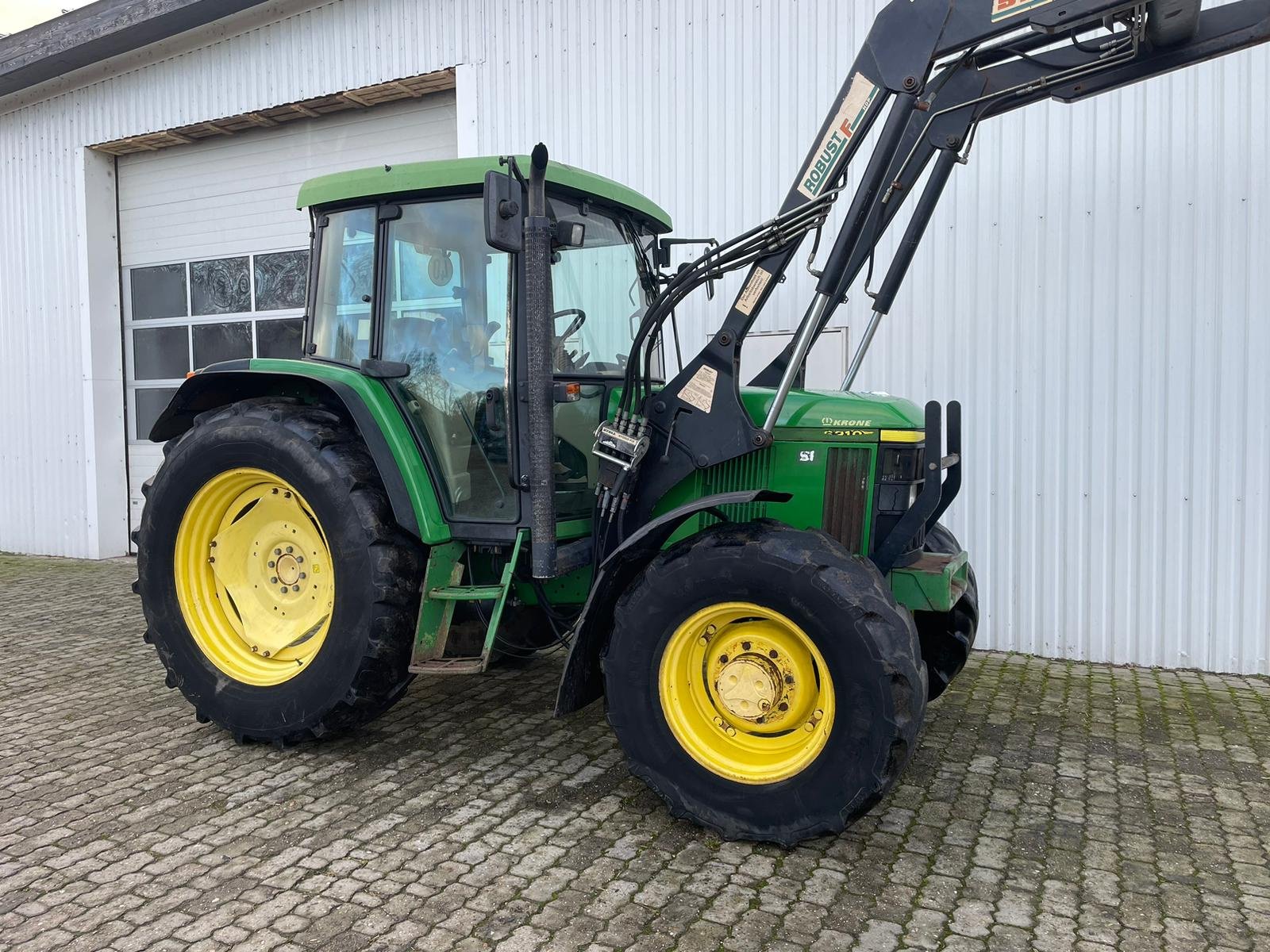 Traktor Türe ait John Deere 6210, Gebrauchtmaschine içinde Dinklage (resim 4)