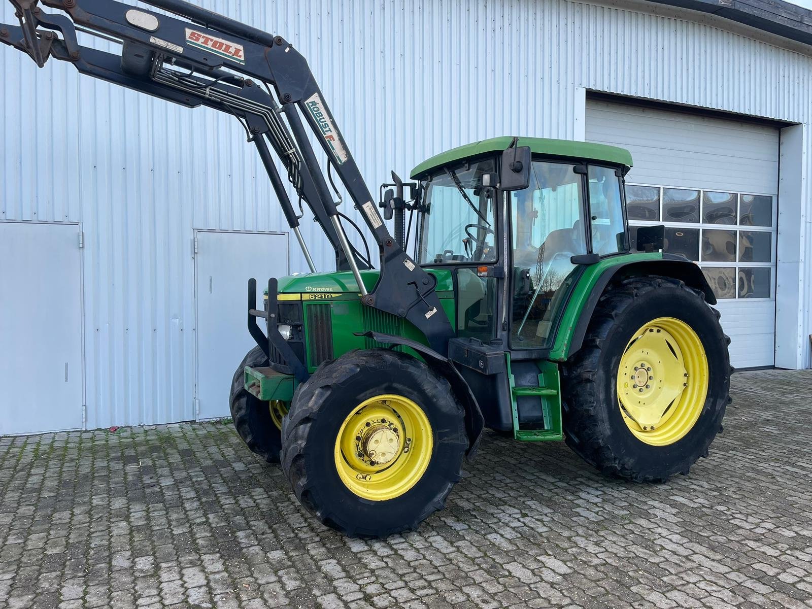 Traktor Türe ait John Deere 6210, Gebrauchtmaschine içinde Dinklage (resim 8)