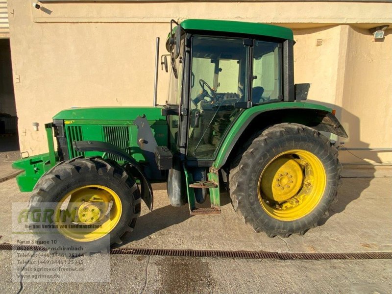 Traktor Türe ait John Deere 6210, Gebrauchtmaschine içinde Weißenschirmbach (resim 1)