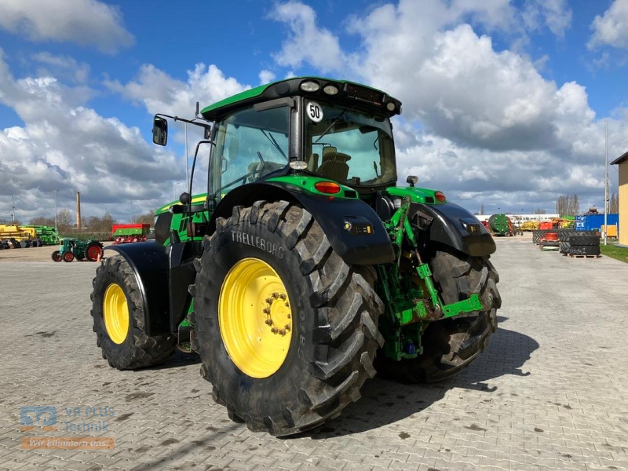 Traktor typu John Deere 6210R AUTOPOWER 50, Gebrauchtmaschine w Osterburg (Zdjęcie 3)