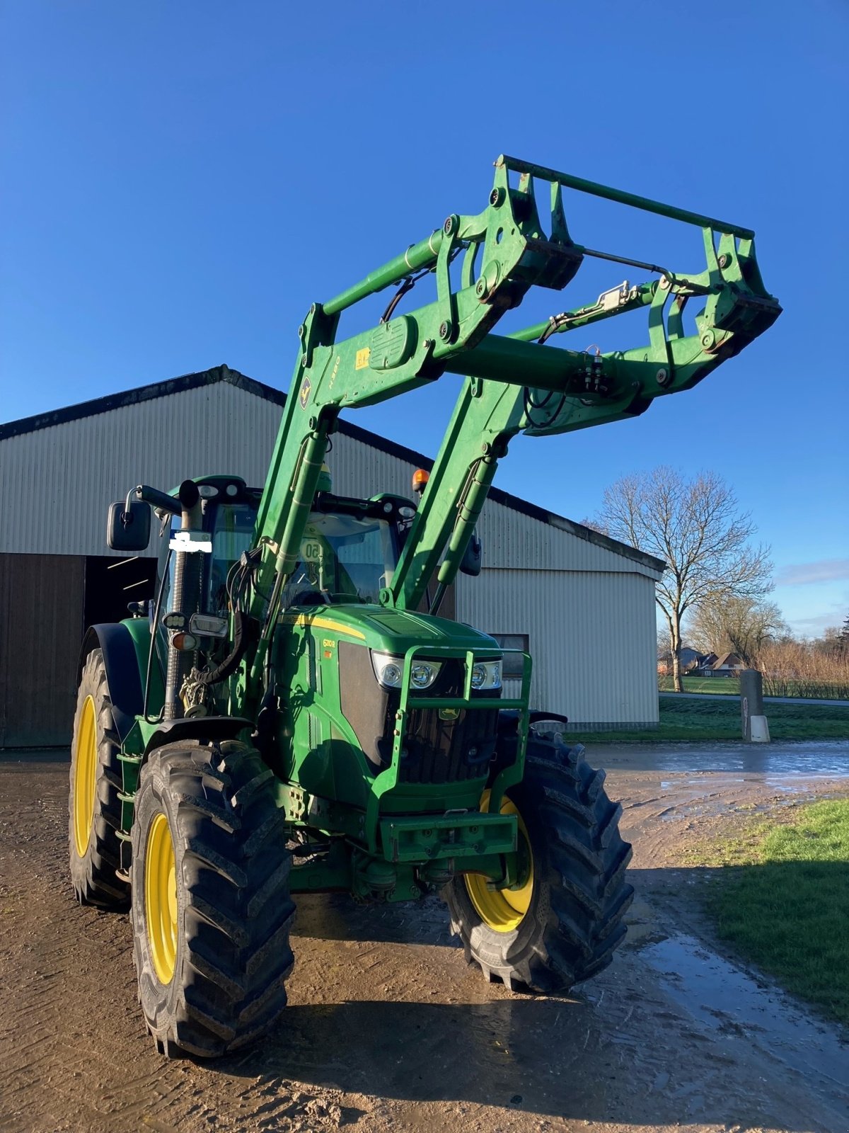 Traktor des Typs John Deere 6210R Autopower, Gebrauchtmaschine in Sterup (Bild 11)