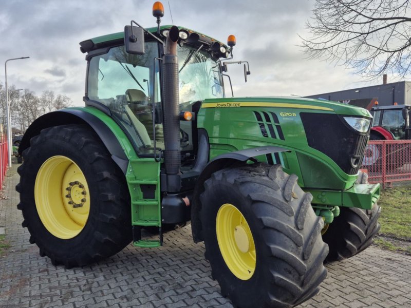 Traktor des Typs John Deere 6210R DD 50Kmh. Lucht TLS, Gebrauchtmaschine in Schoonebeek (Bild 1)