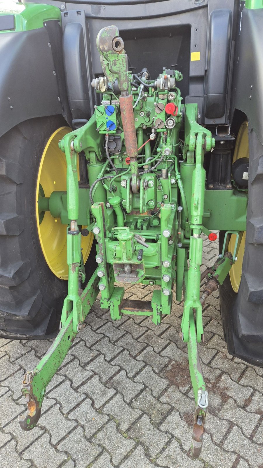 Traktor des Typs John Deere 6210R DD 50Kmh. Lucht TLS, Gebrauchtmaschine in Schoonebeek (Bild 7)