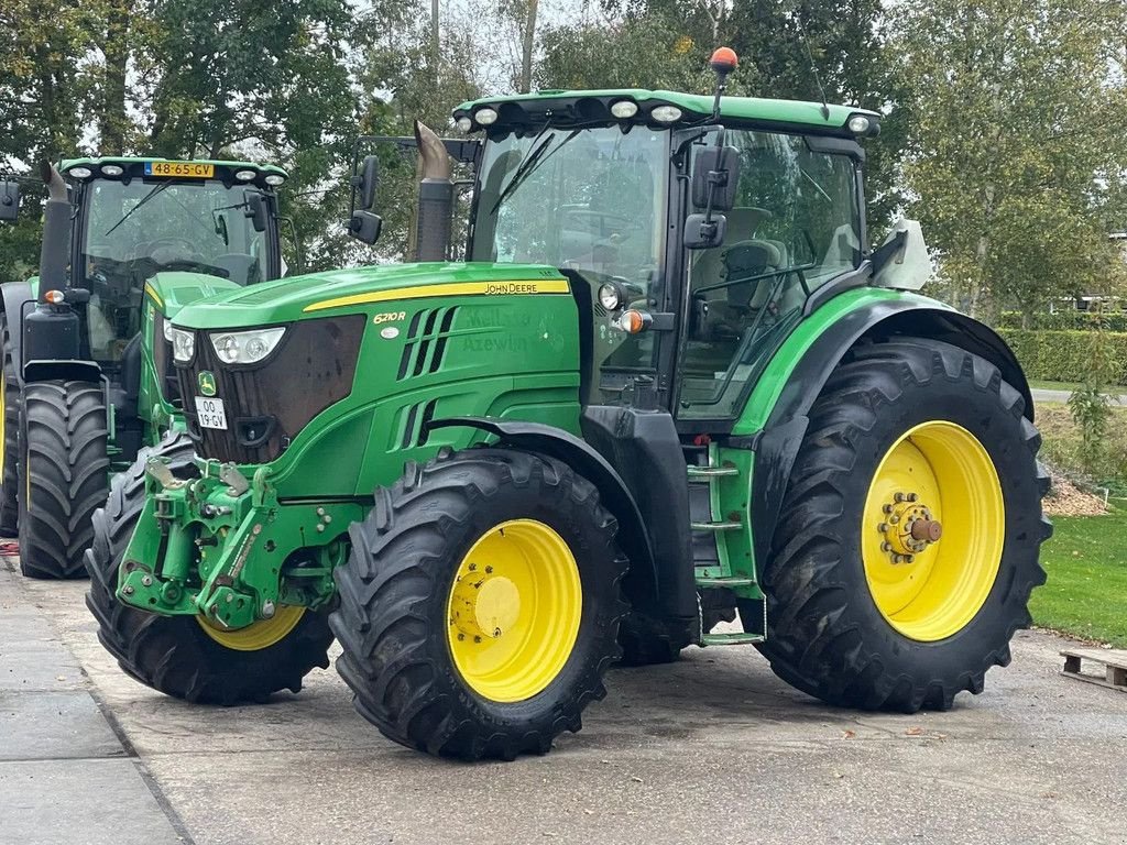 Traktor typu John Deere 6210R Direct Drive Airco FH FP 6210R Direct drive FH FP, Gebrauchtmaschine v Ruinerwold (Obrázok 4)