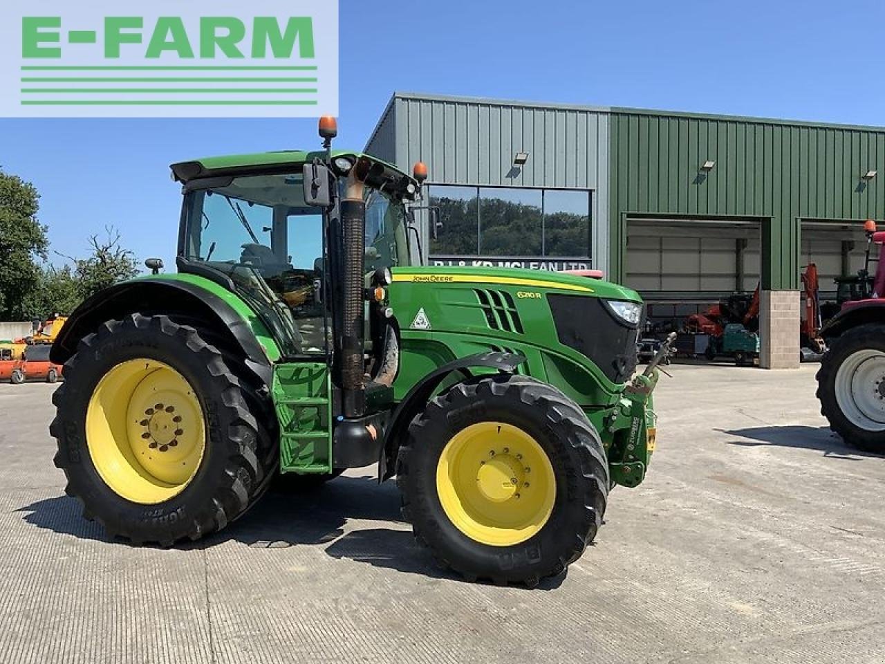 Traktor a típus John Deere 6210r tractor (st20398), Gebrauchtmaschine ekkor: SHAFTESBURY (Kép 2)