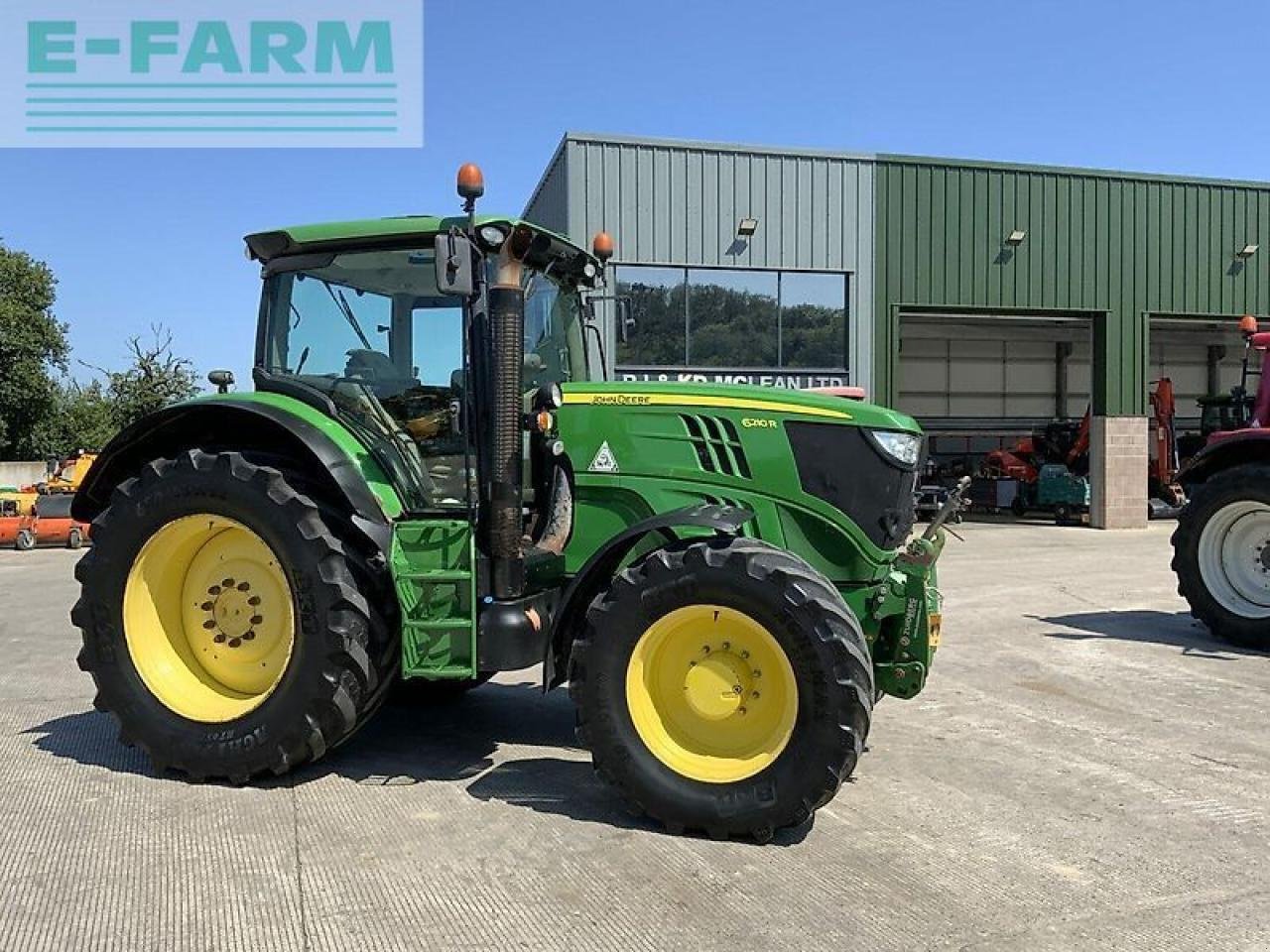 Traktor van het type John Deere 6210r tractor (st20398), Gebrauchtmaschine in SHAFTESBURY (Foto 2)