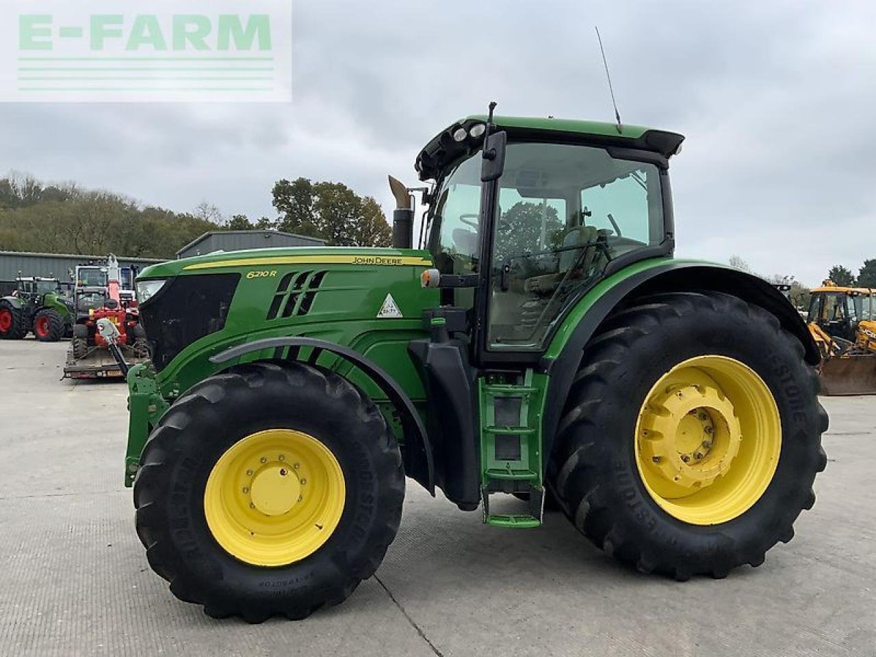 Traktor typu John Deere 6210r tractor (st21460), Gebrauchtmaschine w SHAFTESBURY (Zdjęcie 4)