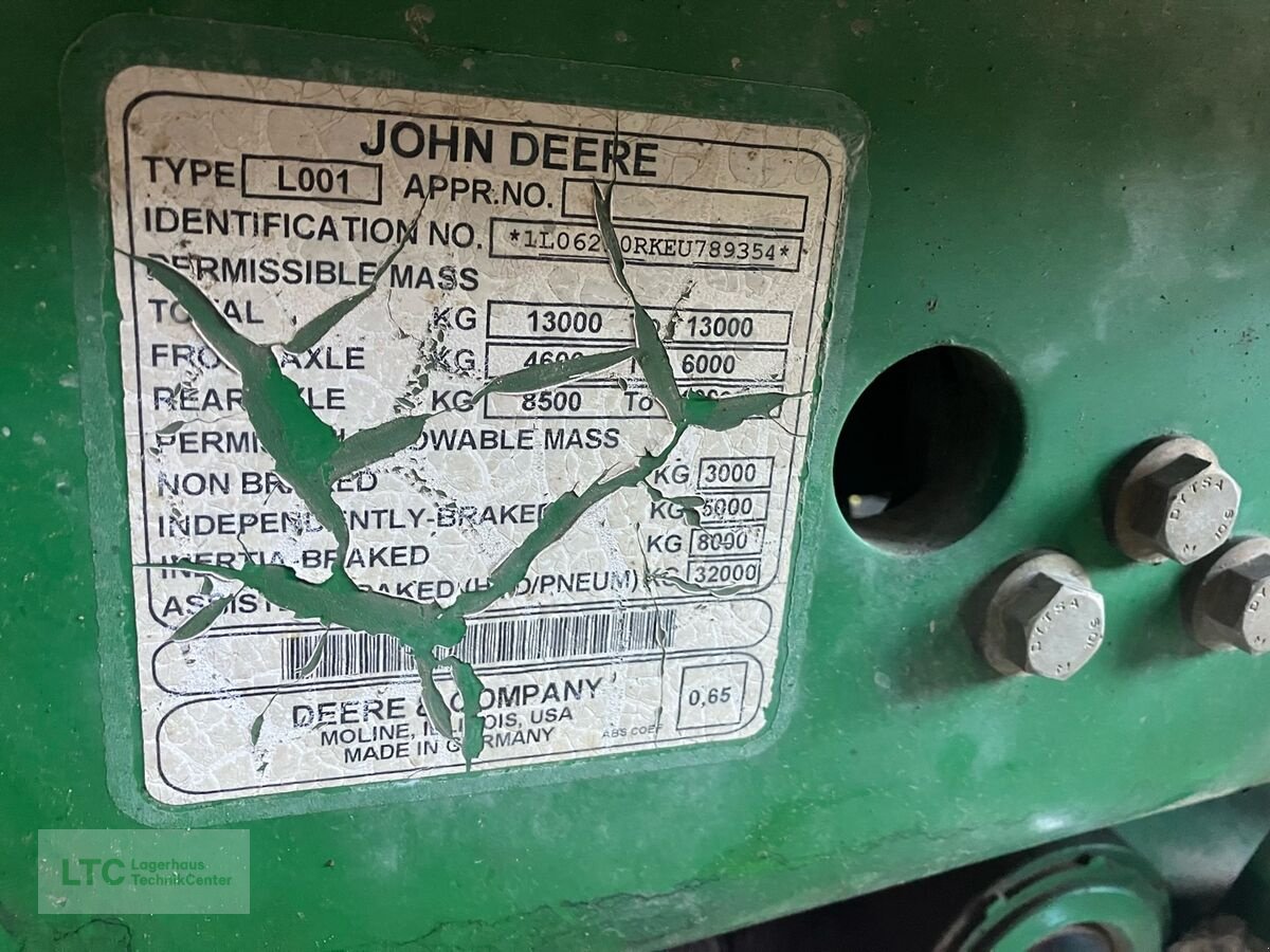 Traktor typu John Deere 6210R, Gebrauchtmaschine w Herzogenburg (Zdjęcie 20)