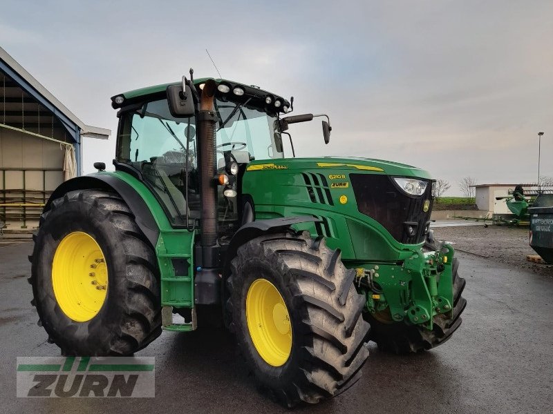 Traktor типа John Deere 6210R, Gebrauchtmaschine в Giebelstadt-Euerhausen