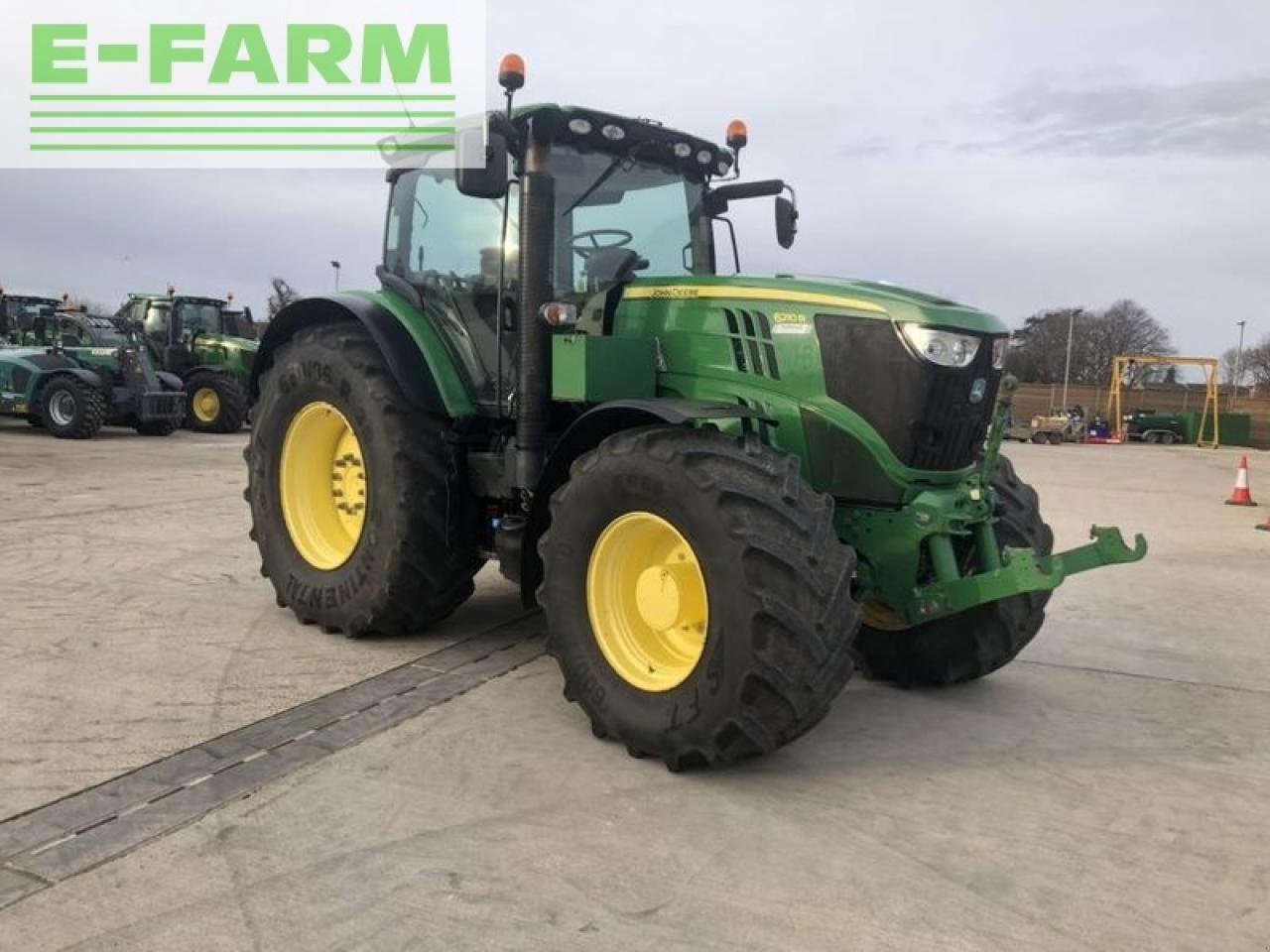 Traktor typu John Deere 6210r, Gebrauchtmaschine v Norwich (Obrázok 3)