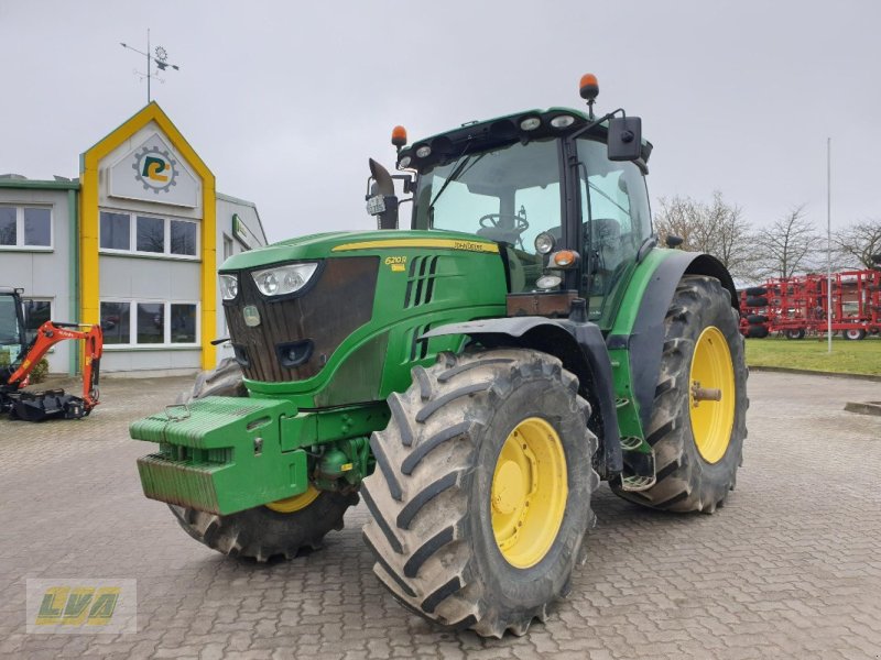 Traktor van het type John Deere 6210R, Gebrauchtmaschine in Schenkenberg