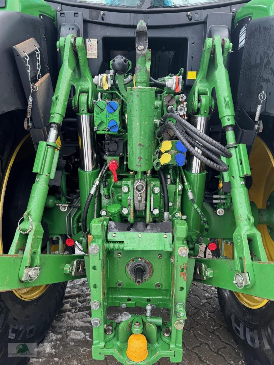 Traktor del tipo John Deere 6210R, Gebrauchtmaschine en Münchberg (Imagen 9)