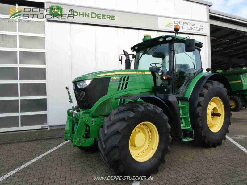 Traktor del tipo John Deere 6210R, Gebrauchtmaschine en Lauterberg/Barbis