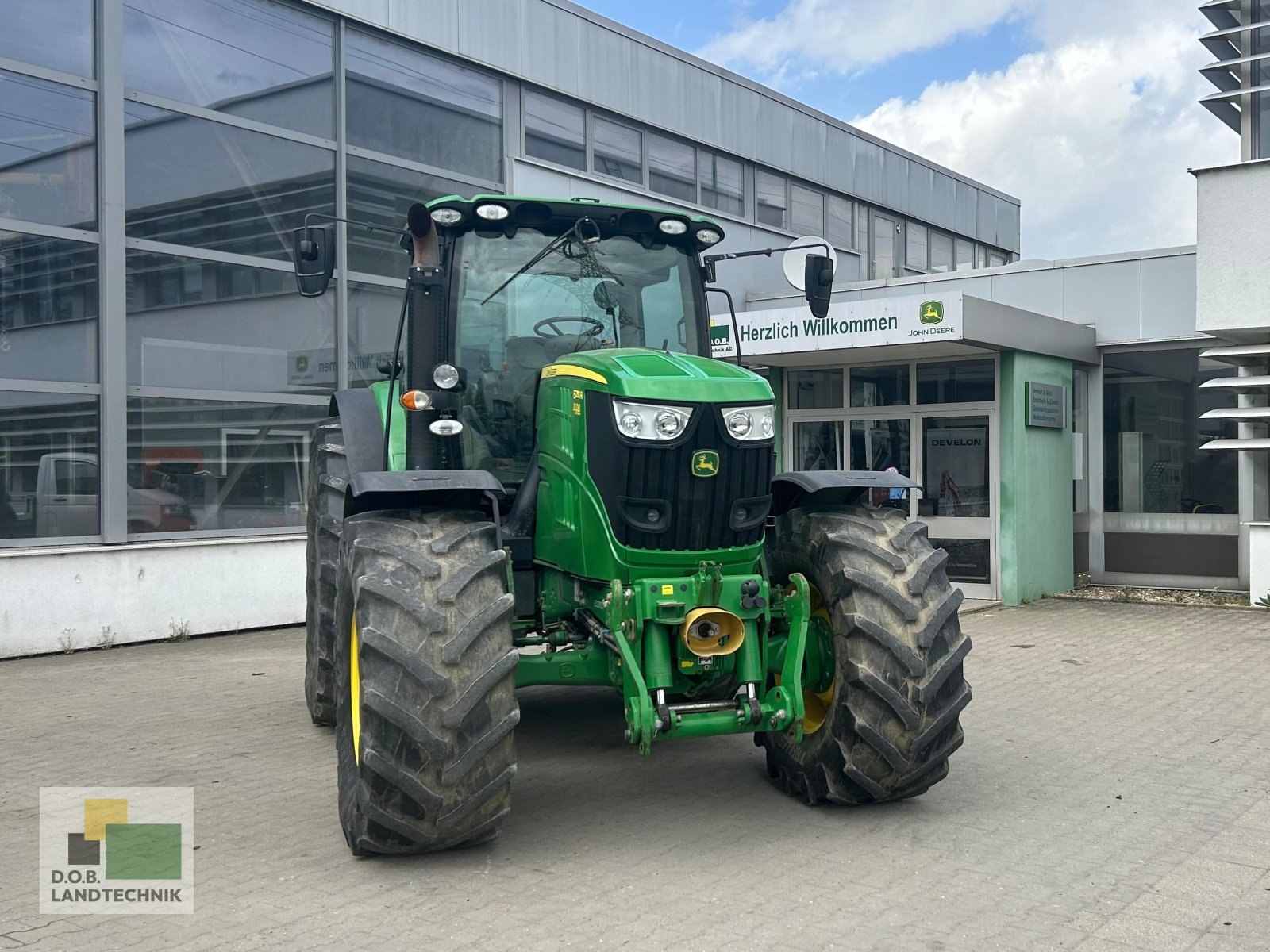 Traktor Türe ait John Deere 6210R, Gebrauchtmaschine içinde Regensburg (resim 4)