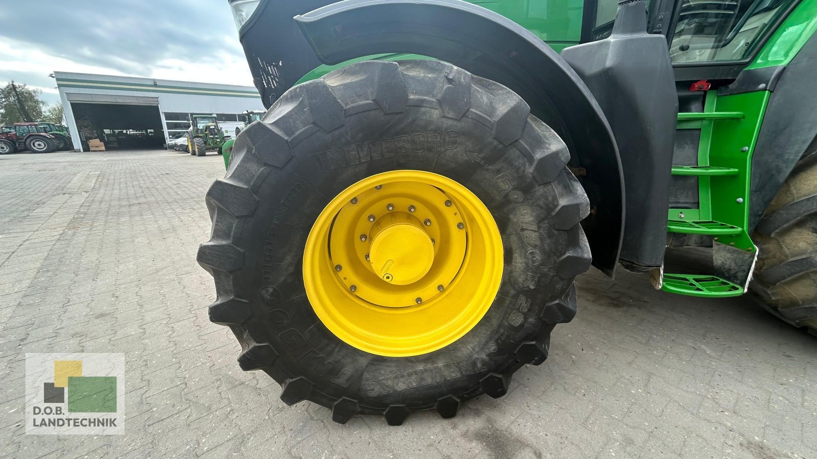 Traktor Türe ait John Deere 6210R, Gebrauchtmaschine içinde Regensburg (resim 22)