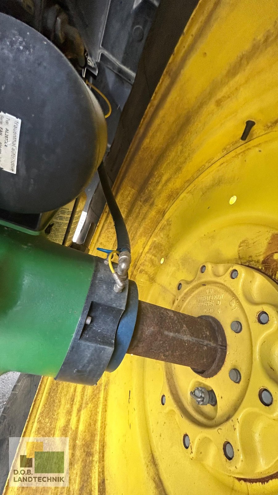 Traktor Türe ait John Deere 6210R, Gebrauchtmaschine içinde Regensburg (resim 24)