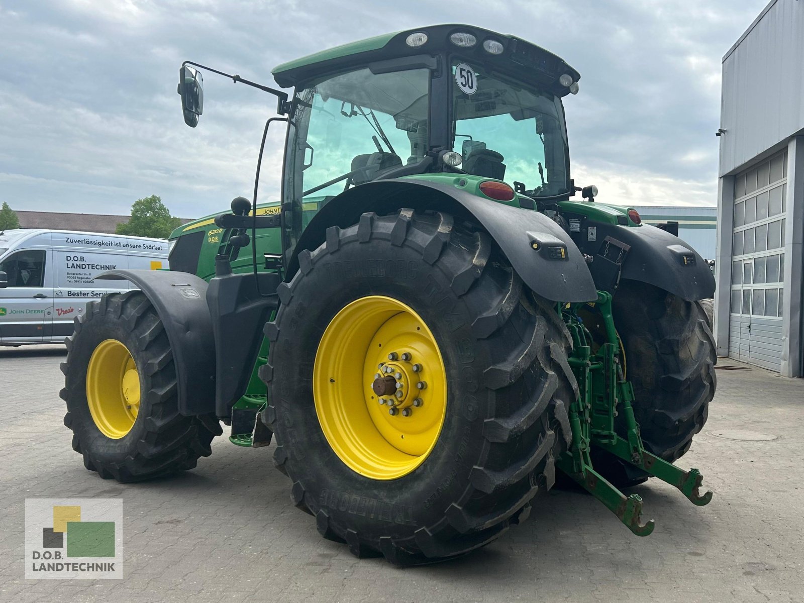 Traktor typu John Deere 6210R, Gebrauchtmaschine v Regensburg (Obrázek 10)