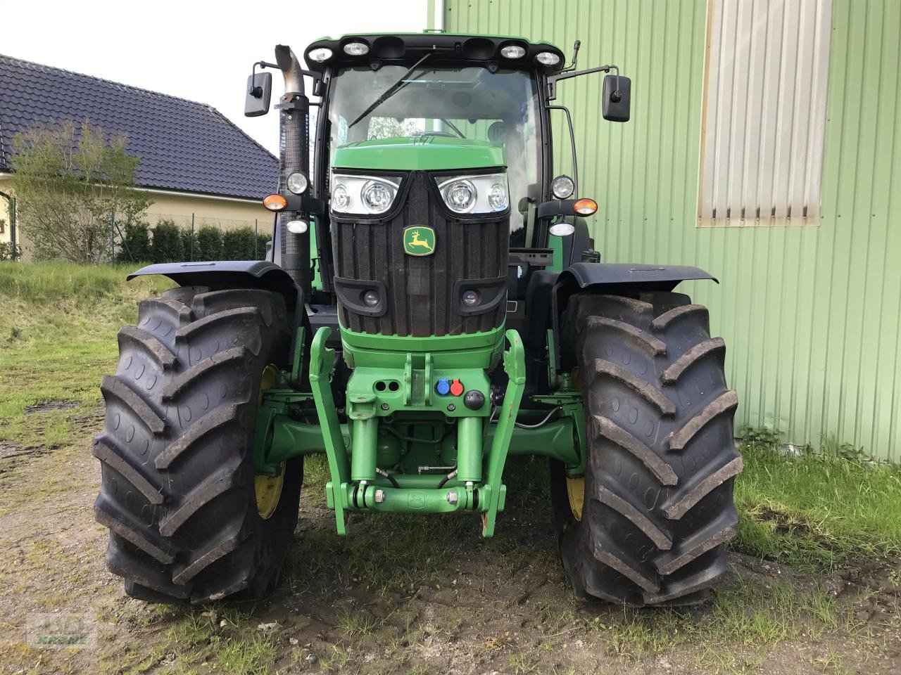 Traktor typu John Deere 6210R, Gebrauchtmaschine w Alt-Mölln (Zdjęcie 3)