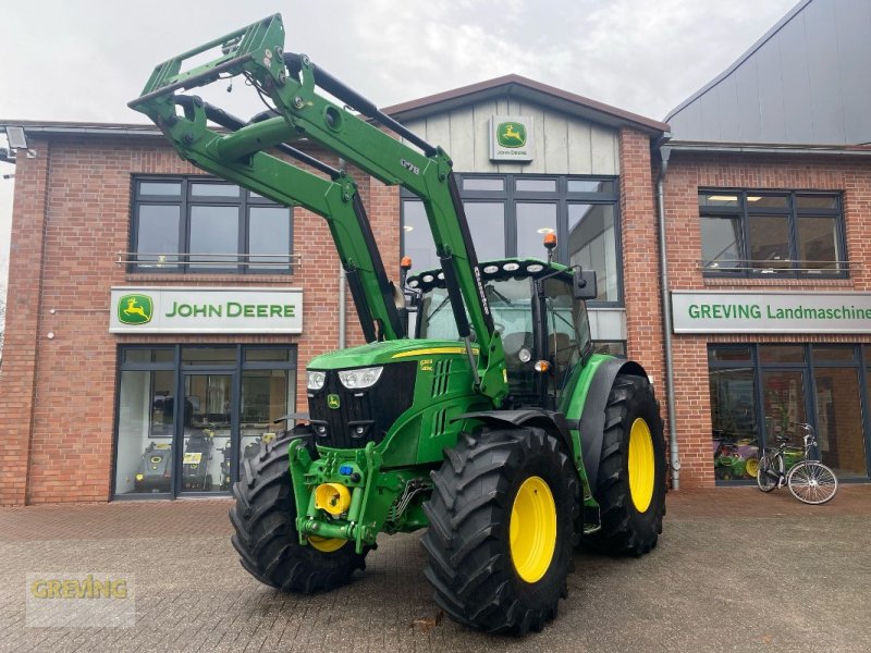 Traktor van het type John Deere 6210R, Gebrauchtmaschine in Ahaus (Foto 1)