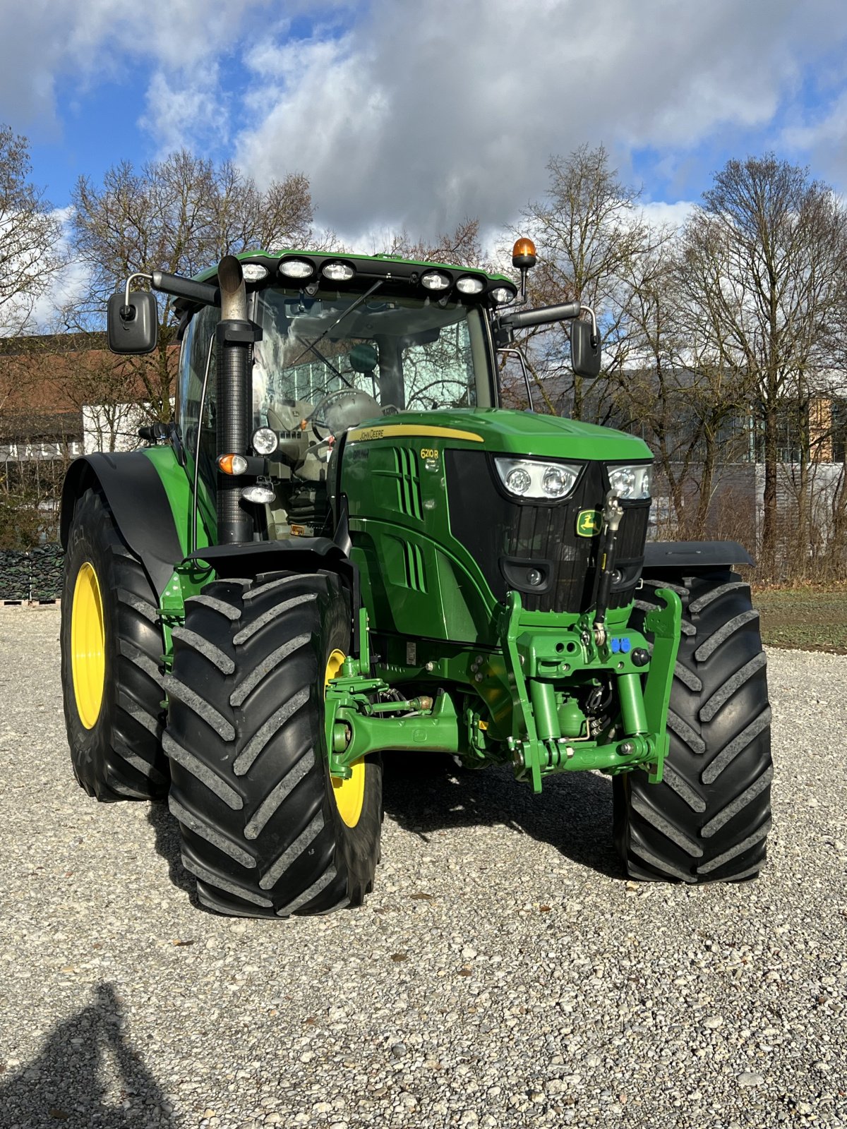 Traktor Türe ait John Deere 6210R, Gebrauchtmaschine içinde Schwabmünchen (resim 1)