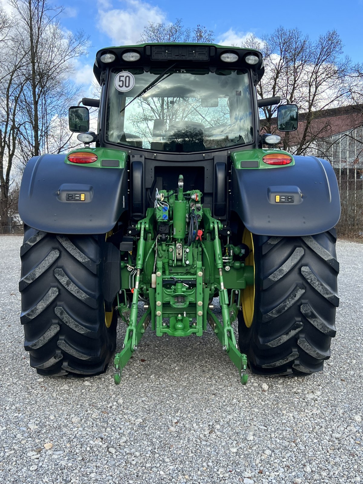 Traktor Türe ait John Deere 6210R, Gebrauchtmaschine içinde Schwabmünchen (resim 4)