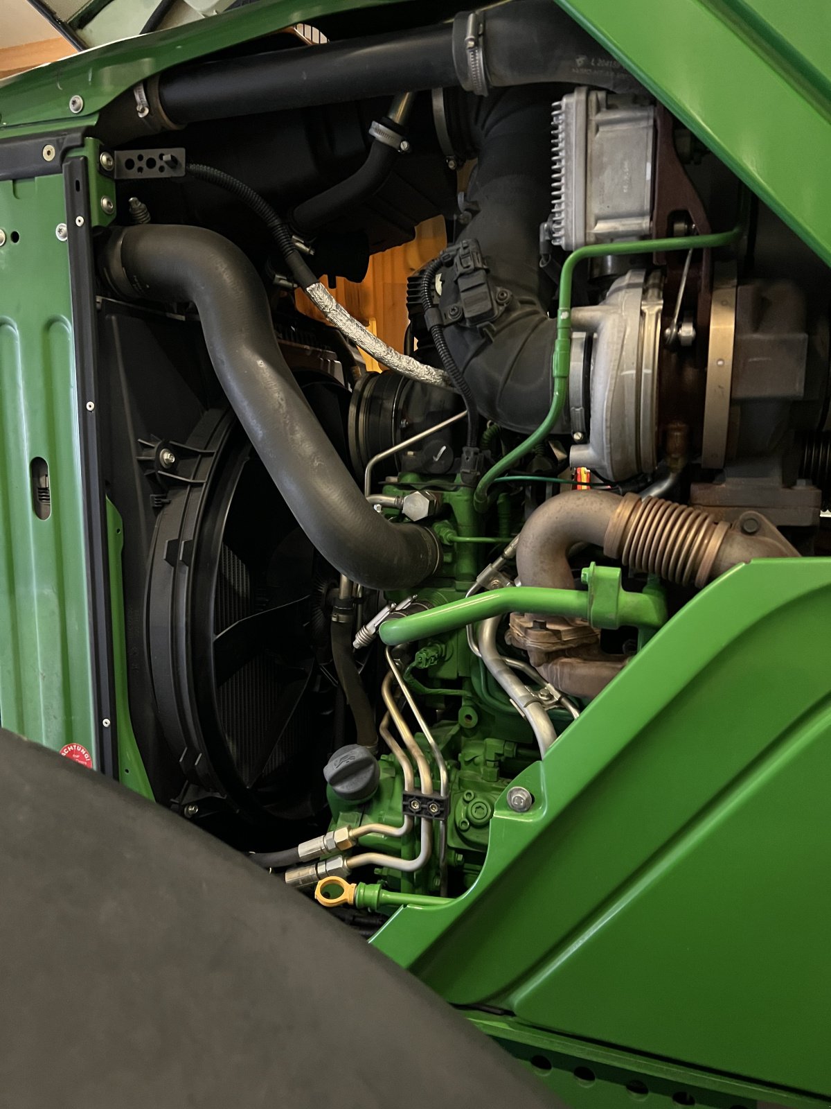 Traktor Türe ait John Deere 6210R, Gebrauchtmaschine içinde Schwabmünchen (resim 13)