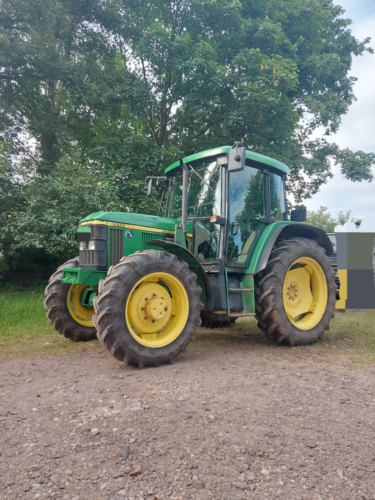 Traktor van het type John Deere 6210SE, Gebrauchtmaschine in Saarwellingen (Foto 1)