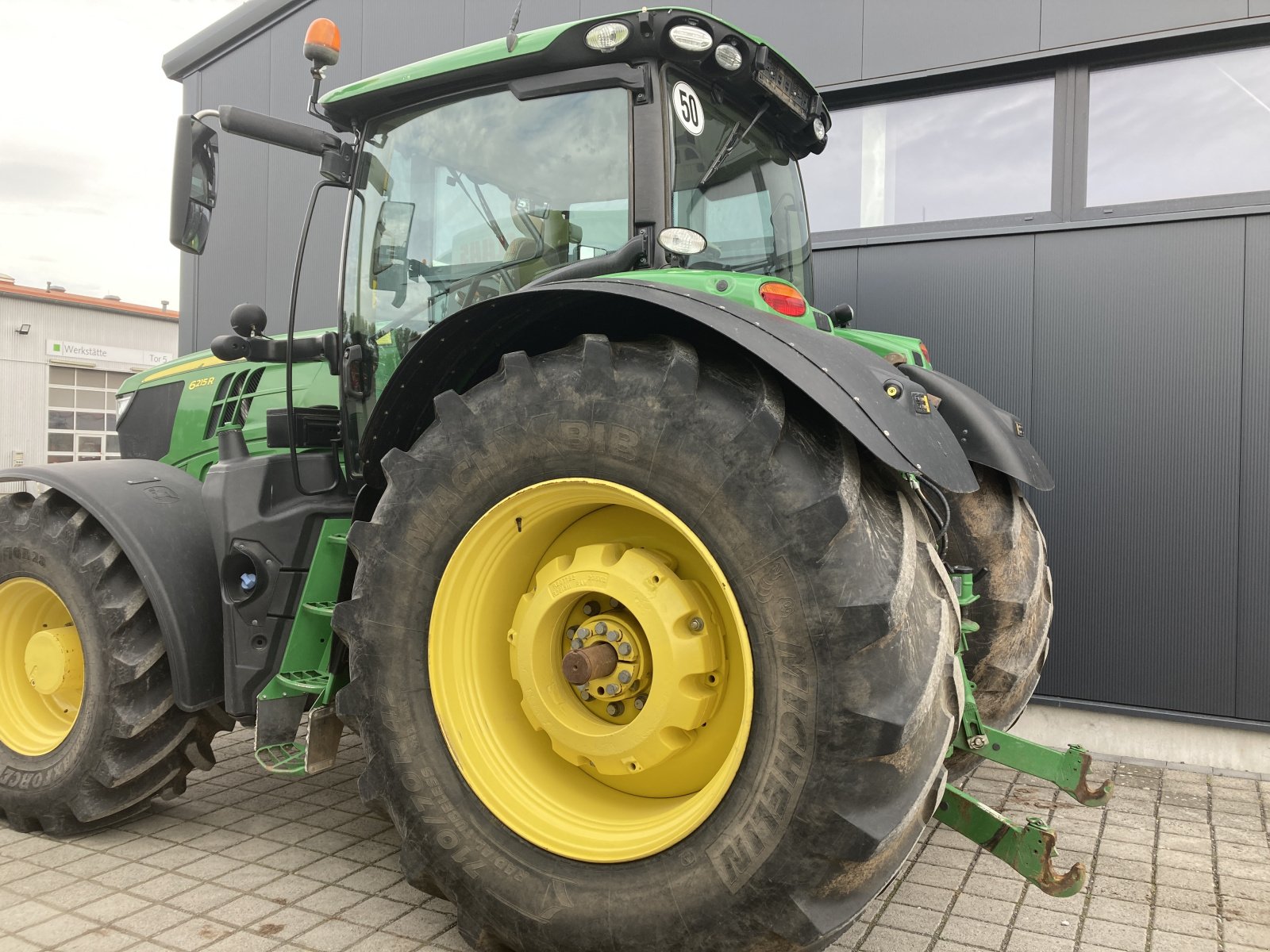 Traktor typu John Deere 6215 R, Gebrauchtmaschine w Wülfershausen an der Saale (Zdjęcie 5)