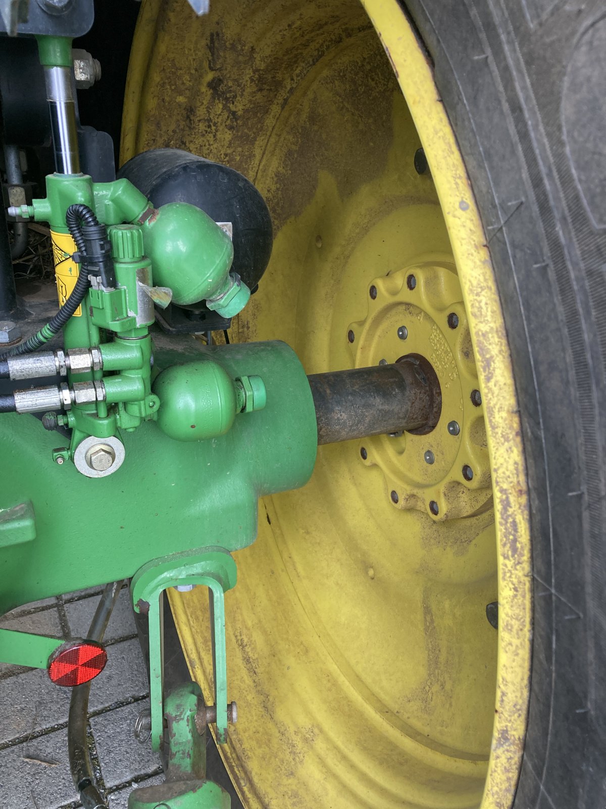 Traktor Türe ait John Deere 6215 R, Gebrauchtmaschine içinde Wülfershausen an der Saale (resim 14)