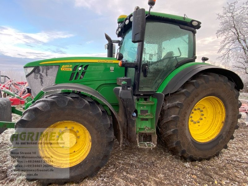 Traktor van het type John Deere 6215 R, Gebrauchtmaschine in Weißenschirmbach (Foto 1)