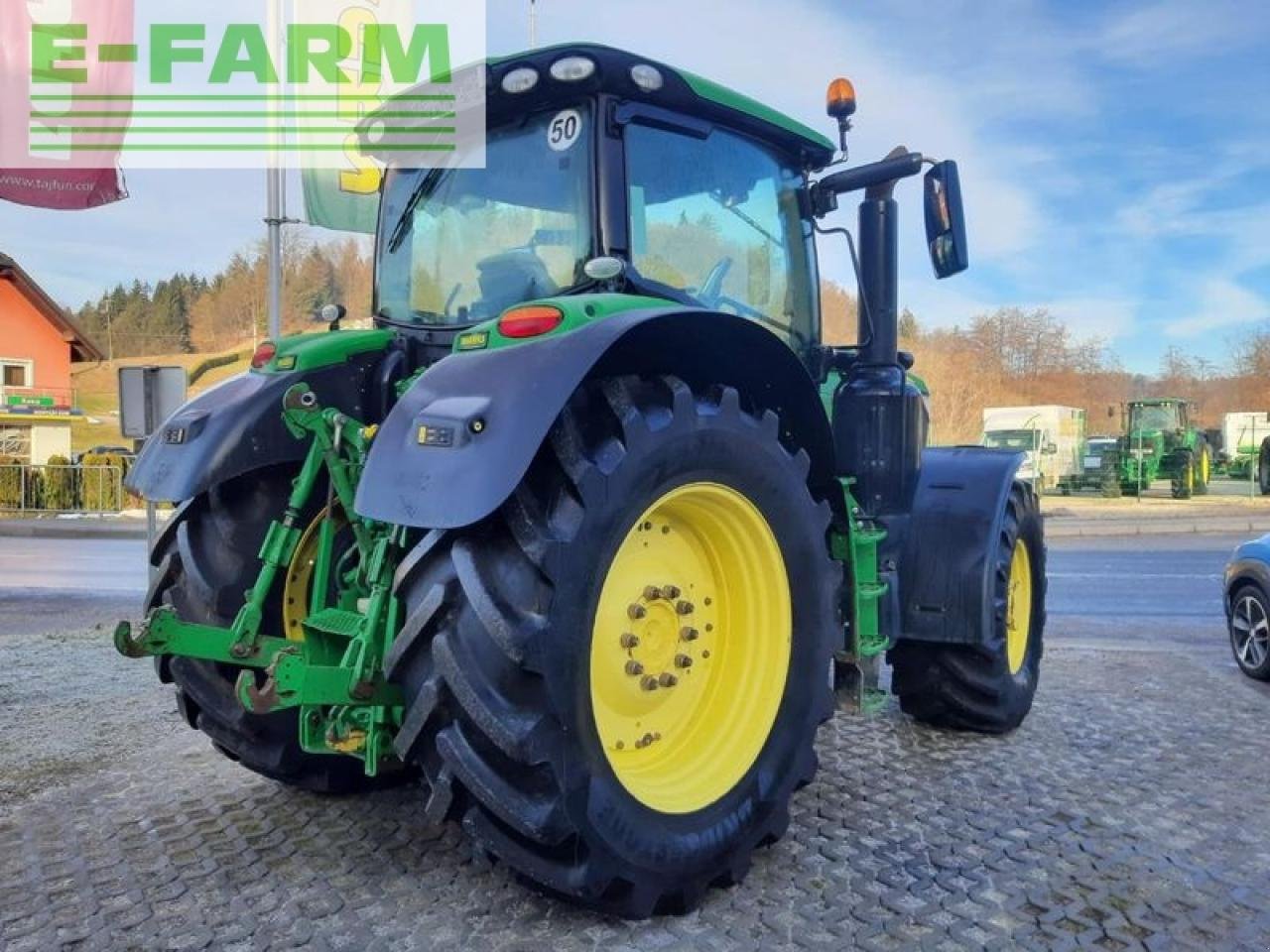 Traktor Türe ait John Deere 6215r-50km/h-, Gebrauchtmaschine içinde GROBELNO (resim 5)