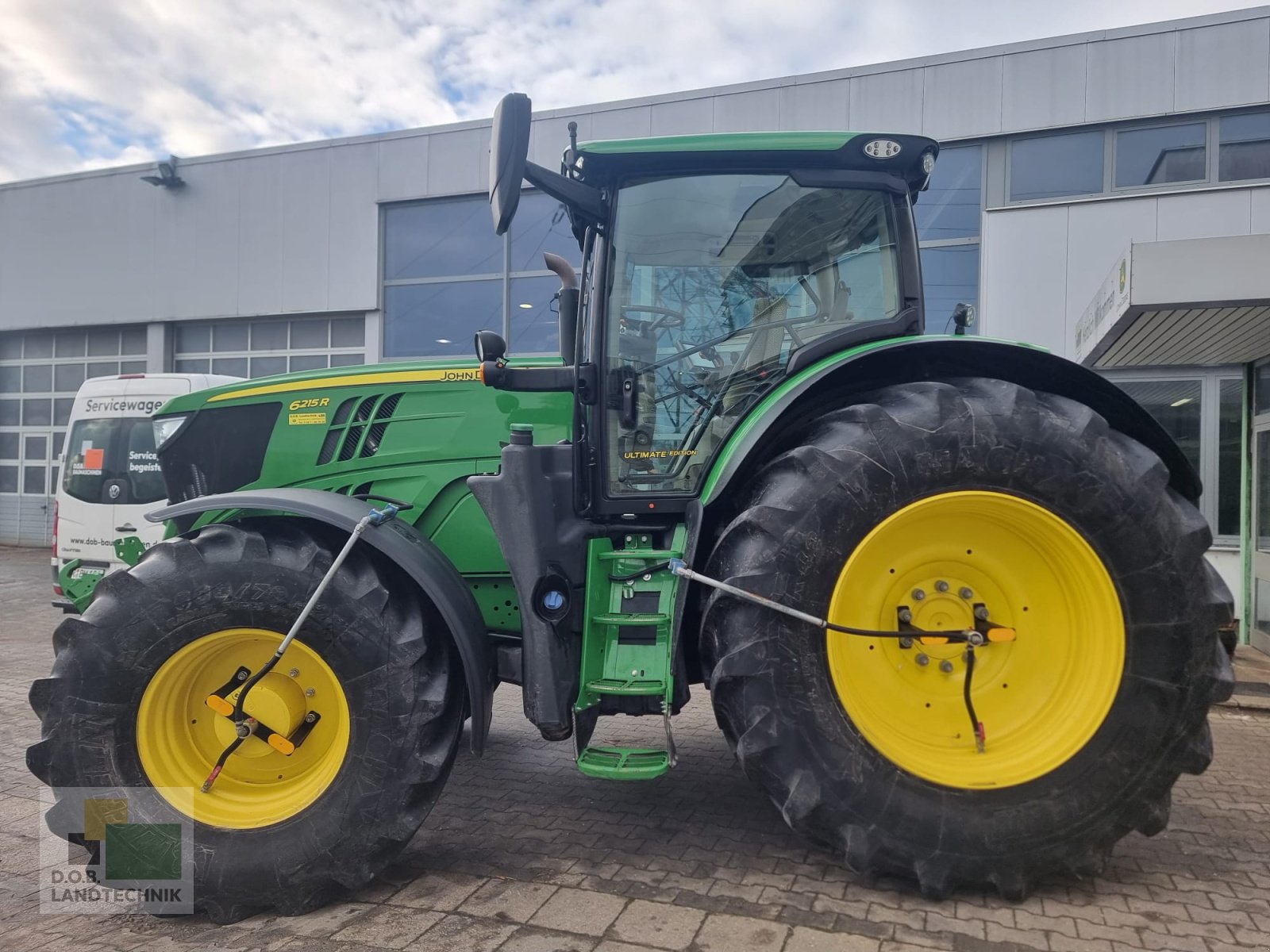 Traktor a típus John Deere 6215R 6R215 mit Reifendruckanalge, Gebrauchtmaschine ekkor: Regensburg (Kép 7)