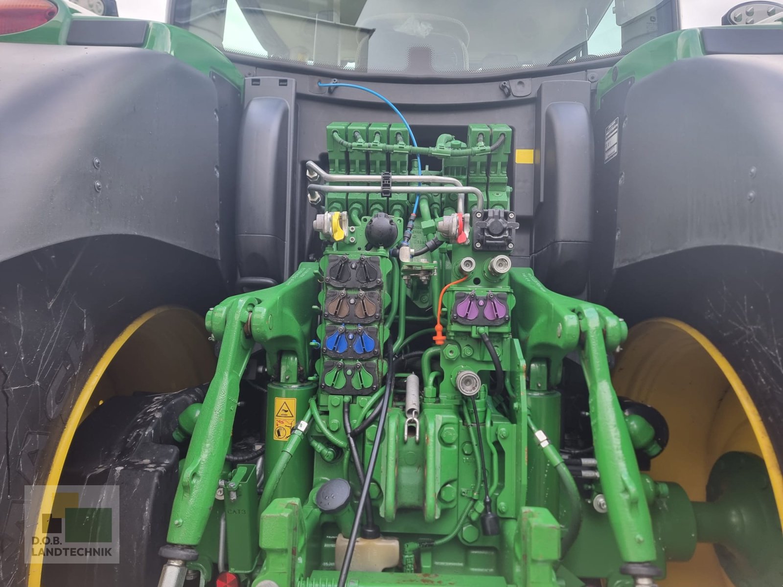 Traktor a típus John Deere 6215R 6R215 mit Reifendruckanalge, Gebrauchtmaschine ekkor: Regensburg (Kép 11)