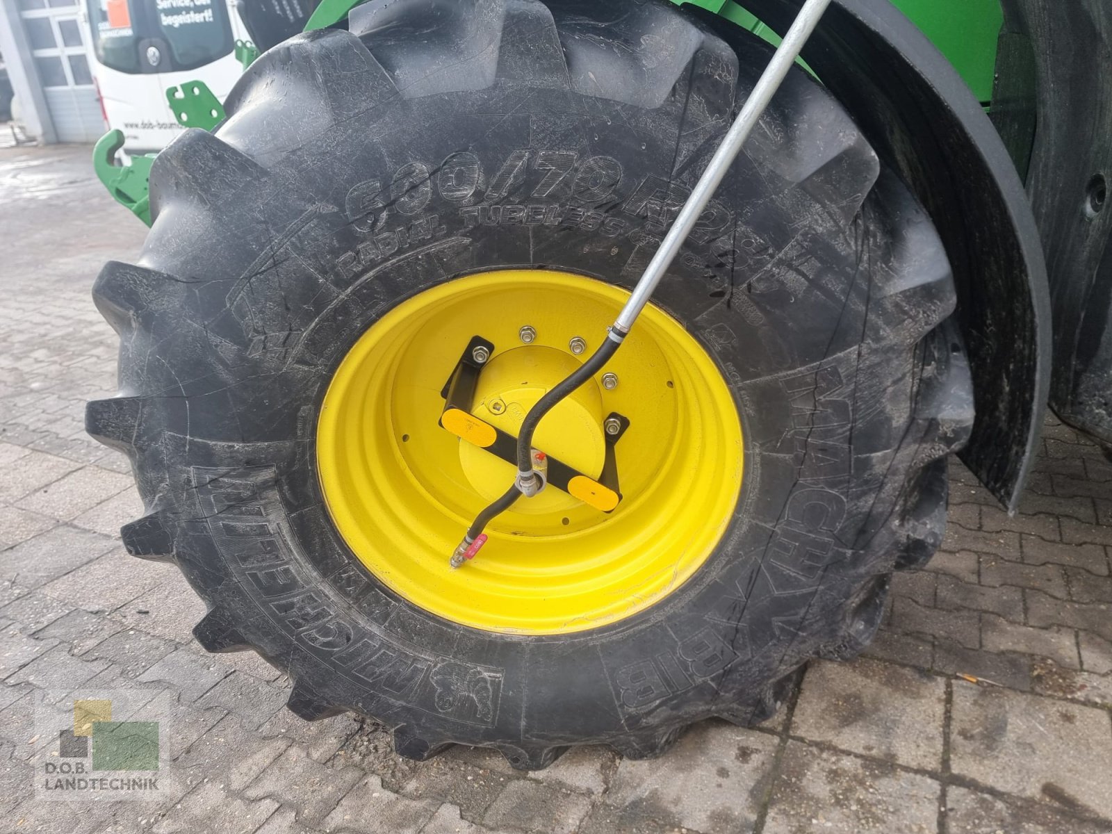 Traktor a típus John Deere 6215R 6R215 mit Reifendruckanalge, Gebrauchtmaschine ekkor: Regensburg (Kép 12)