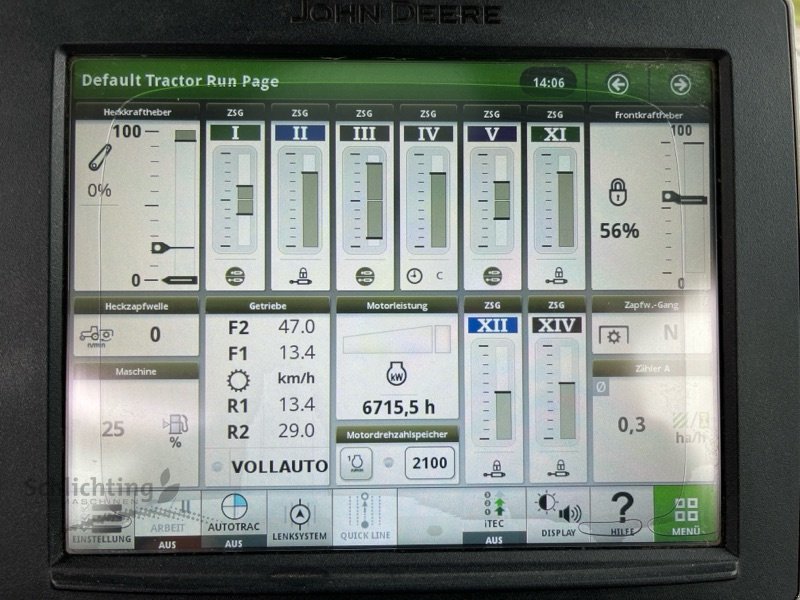 Traktor typu John Deere 6215R AP, Gebrauchtmaschine w Marxen (Zdjęcie 20)