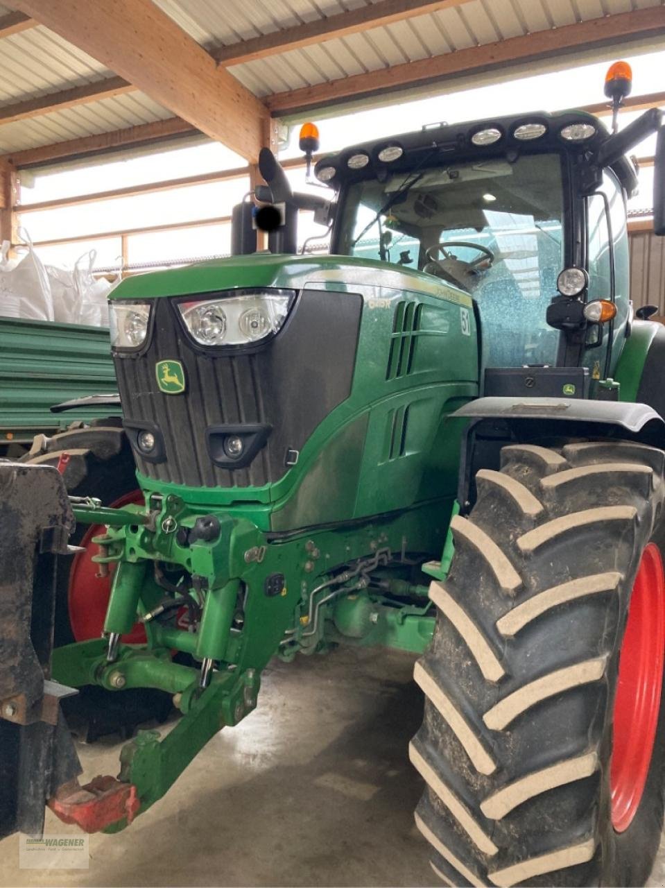 Traktor van het type John Deere 6215R  AP40, Gebrauchtmaschine in Bad Wildungen - Wega (Foto 1)