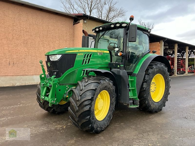 Traktor Türe ait John Deere 6215R AQ40 *Erst 4865Bh*, Gebrauchtmaschine içinde Salsitz (resim 1)