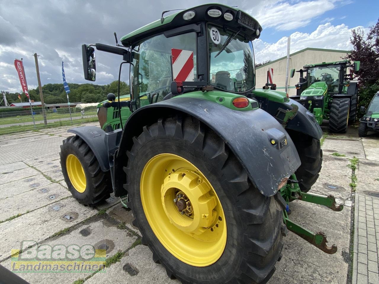 Traktor типа John Deere 6215R AutoPowr FKH+FZW, Gebrauchtmaschine в Holthof (Фотография 9)