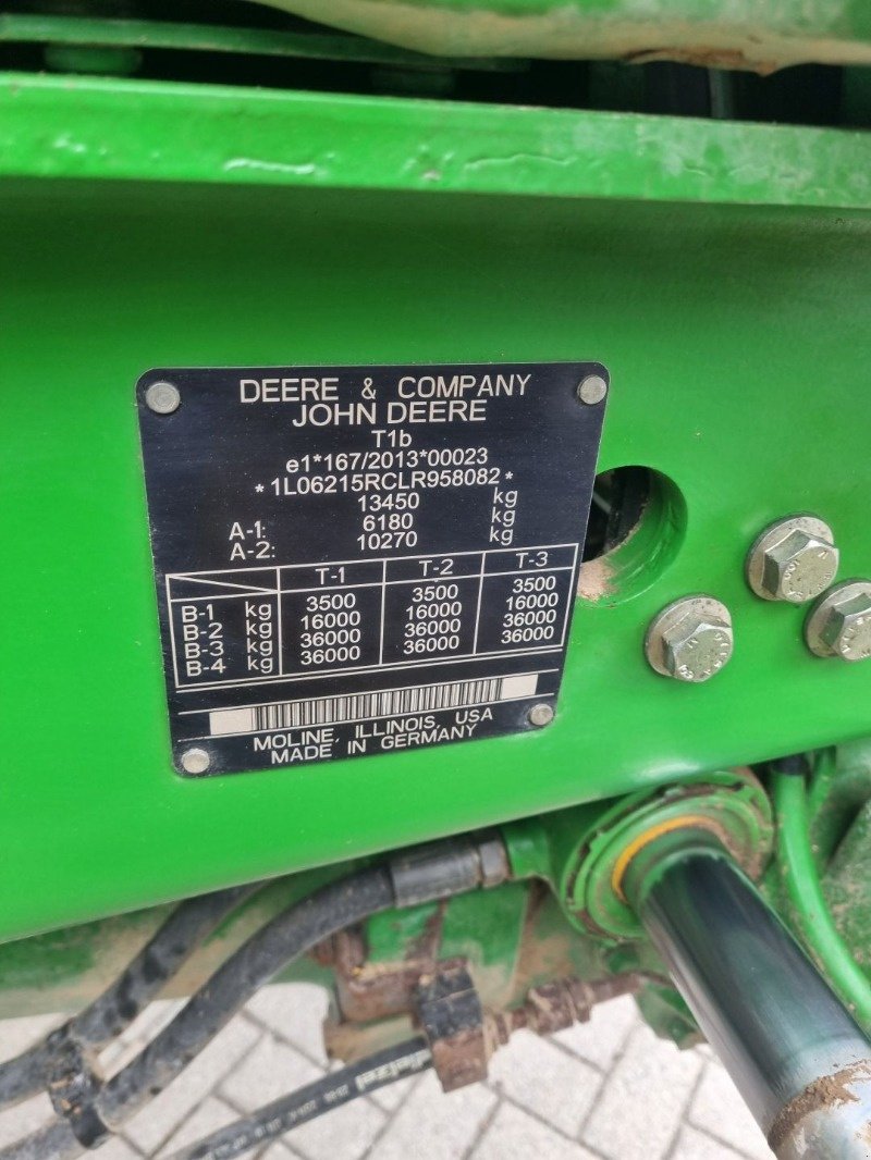 Traktor typu John Deere 6215R MY20 AP 50, Gebrauchtmaschine v Neubrandenburg (Obrázek 22)