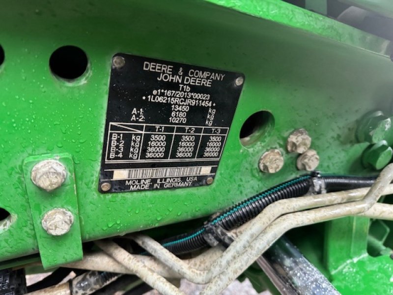 Traktor типа John Deere 6215R Premium Autopower m/Frontlift LUFTANLÆG, LS UDTAG, Gebrauchtmaschine в Dronninglund (Фотография 7)