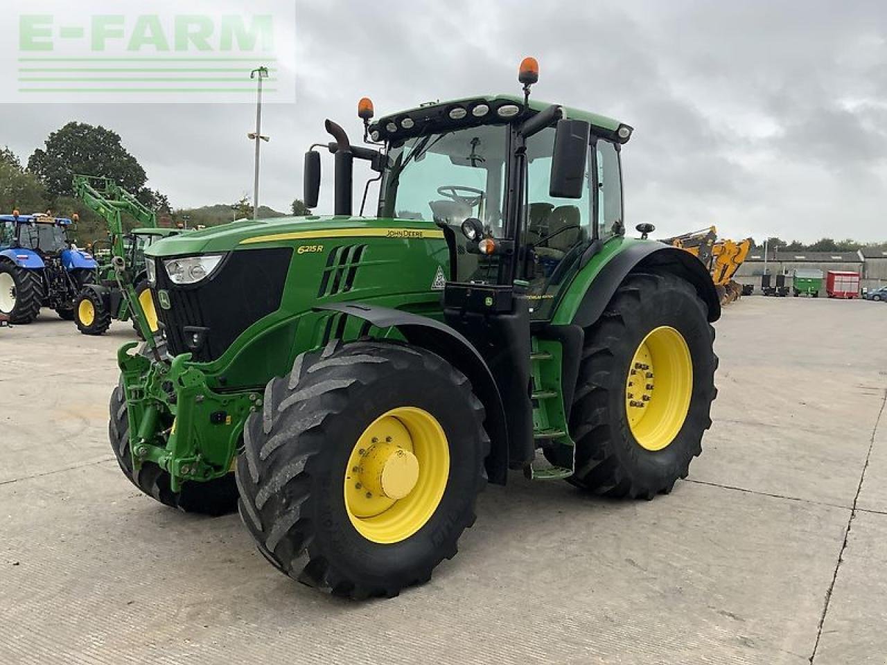 Traktor Türe ait John Deere 6215r premium tractor (st21192), Gebrauchtmaschine içinde SHAFTESBURY (resim 4)