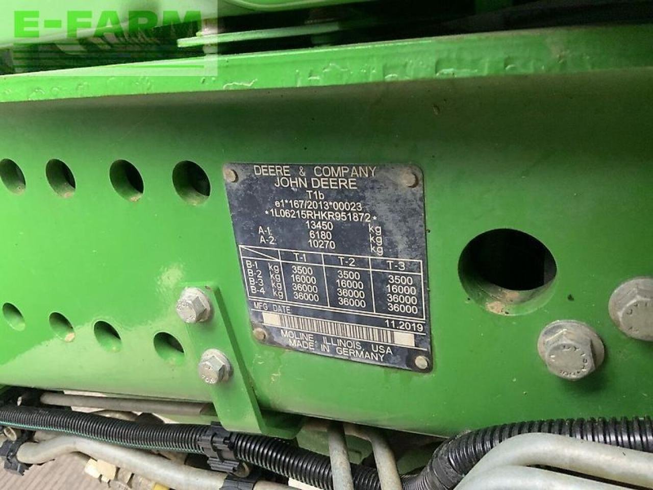 Traktor tipa John Deere 6215r premium tractor (st21192), Gebrauchtmaschine u SHAFTESBURY (Slika 16)