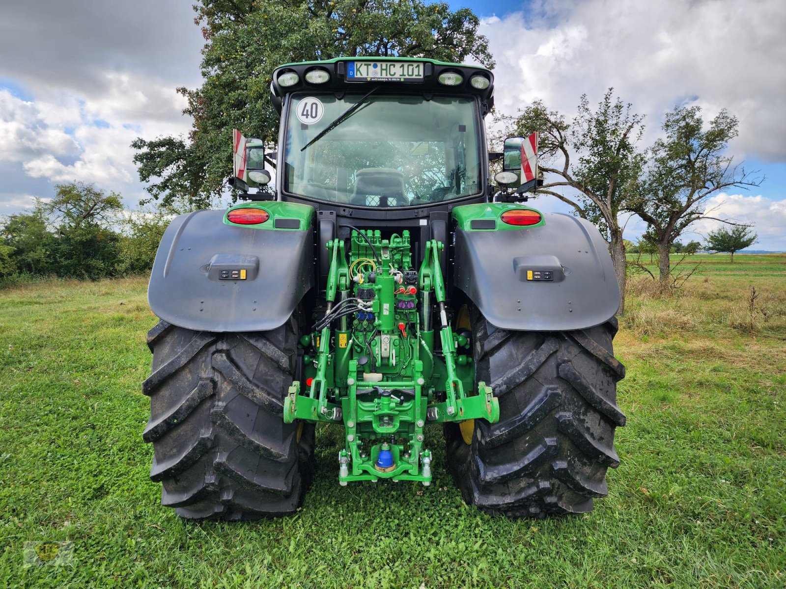 Traktor typu John Deere 6215R Pro AutoTrac, Gebrauchtmaschine w Willanzheim (Zdjęcie 8)