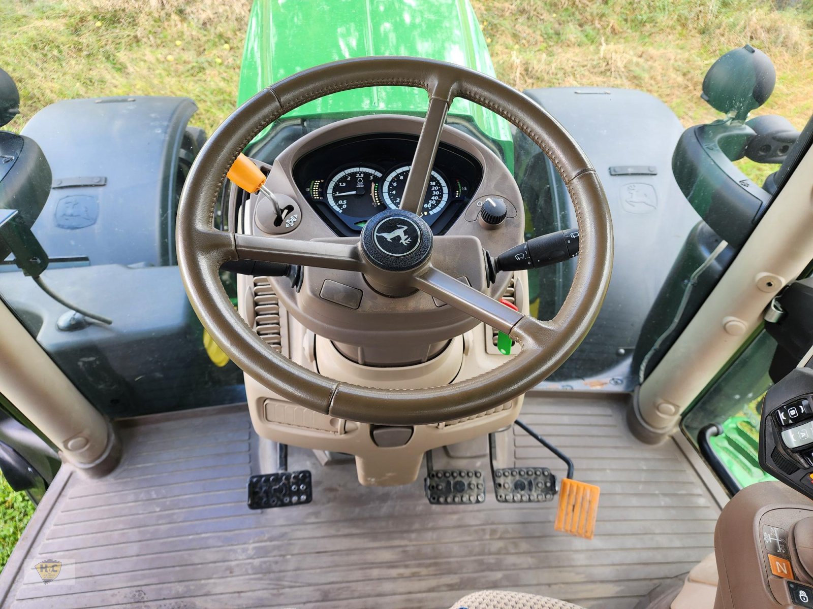 Traktor typu John Deere 6215R Pro AutoTrac, Gebrauchtmaschine w Willanzheim (Zdjęcie 10)