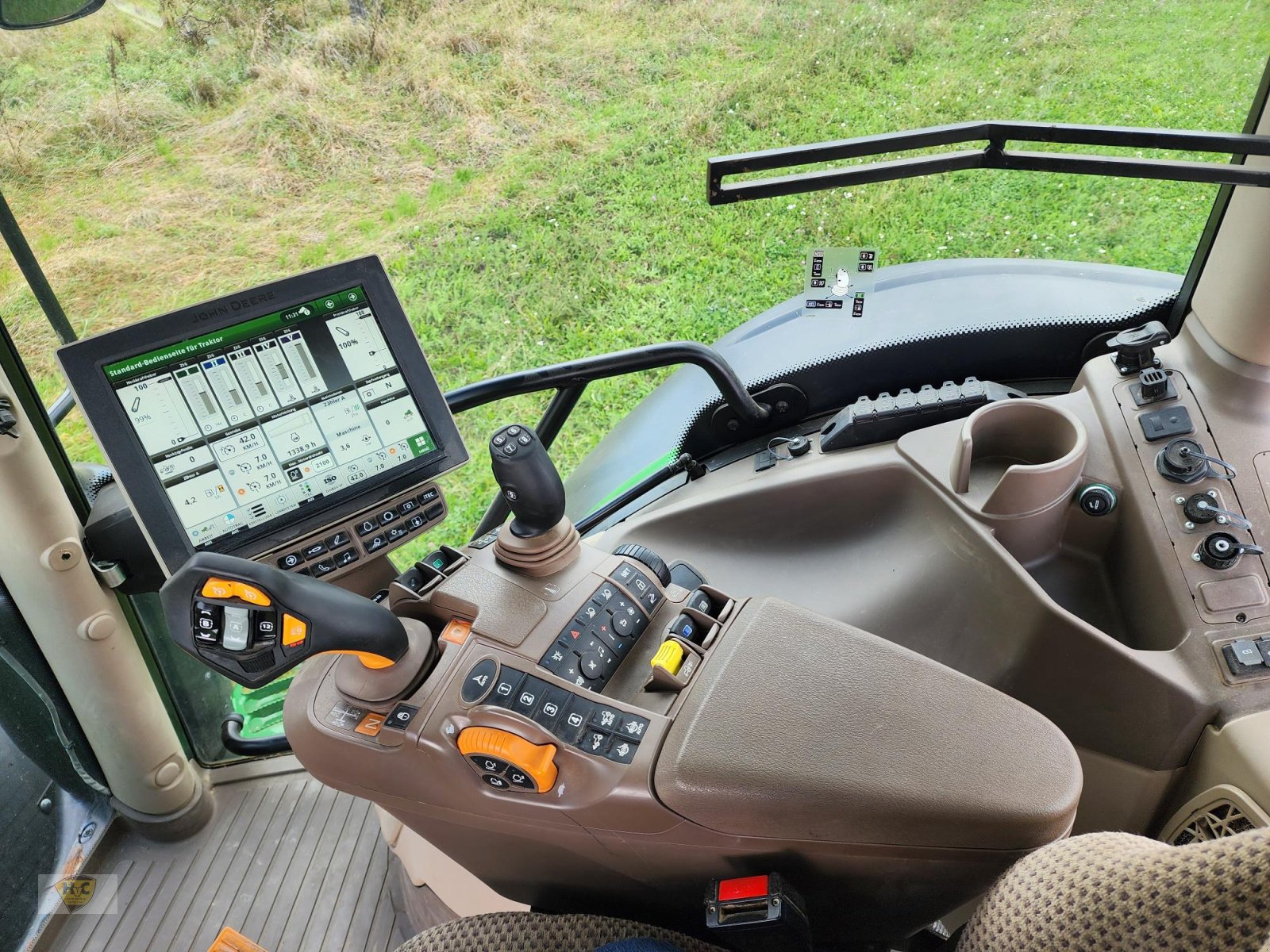 Traktor typu John Deere 6215R Pro AutoTrac, Gebrauchtmaschine w Willanzheim (Zdjęcie 11)